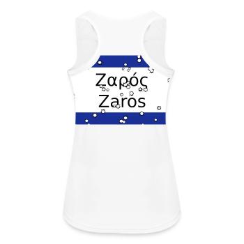 MG Zaros - Women's Breathable Tank Top - white - Back - Zoe (177cm)