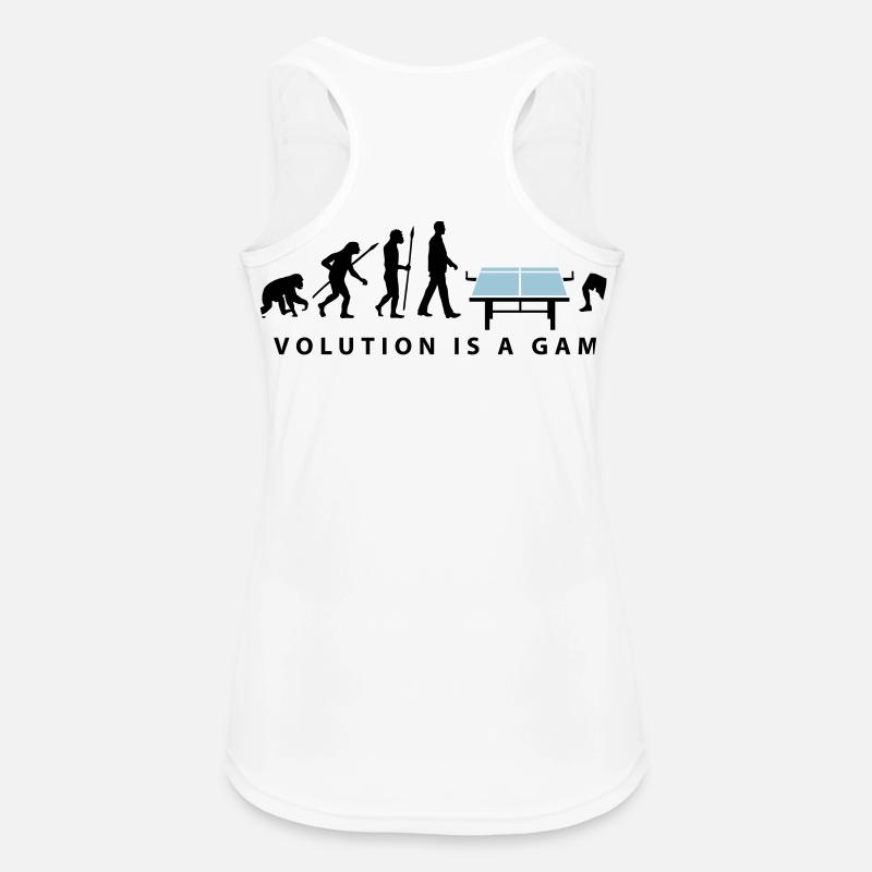 evolution_table_tennis_072012_c_2c - Women's Breathable Tank Top - white