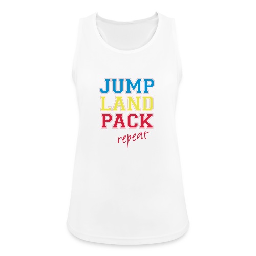 jumplandpack kleur - Vrouwen tanktop ademend actief