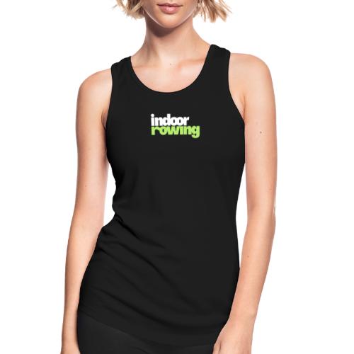 indoor rowing logo 2c - Women's Breathable Tank Top