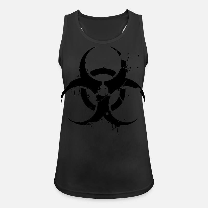 Radioactive - Women's Breathable Tank Top - black