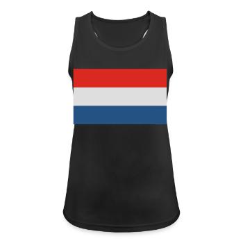 Holland - Women's Breathable Tank Top - black - Front - Zoe (177cm)