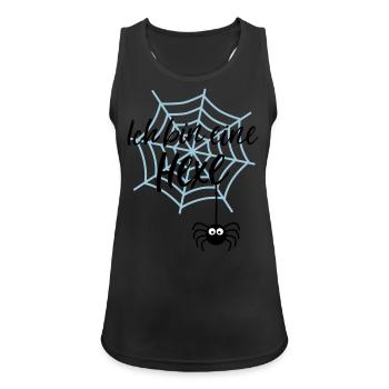Ich bin eine Hexe - Frauen Tank Top atmungsaktiv - Schwarz - Vorne - Zoe (177cm)