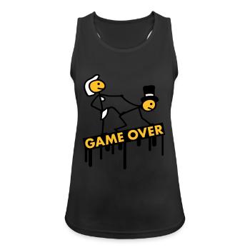 bachelor_party_game_over - Women's Breathable Tank Top - black - Front - Zoe (177cm)