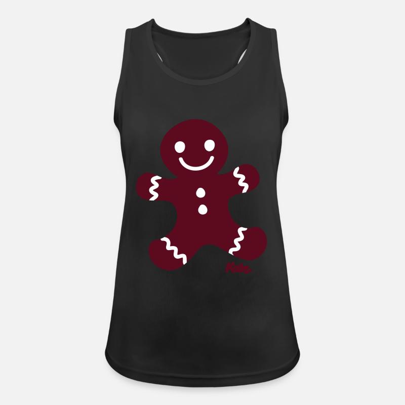 Lebkuchen 2c - Women's Breathable Tank Top - black