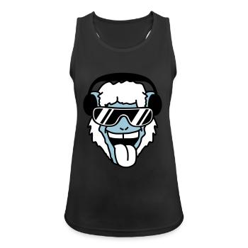 Cool Monkey - Women's Breathable Tank Top - black - Front - Zoe (177cm)