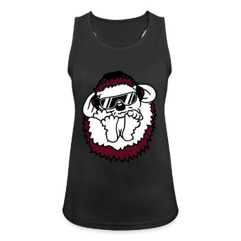 pilz fliegenpilz wald sitzen freunde kind baby nac - Frauen Tank Top atmungsaktiv - Schwarz - Vorne - Zoe (177cm)