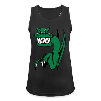 Dragon miee mood wicked funny cool comic - Women's Breathable Tank Top - black - Front - Zoe (177cm)