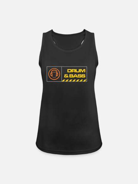 db warning - Women's Breathable Tank Top - black