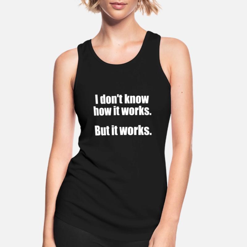 Programmierer, Software, Informatik, Developer Frauen Tank Top atmungsaktiv