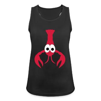 Homard - Débardeur respirant Femme - noir - Devant - Zoe (177cm)