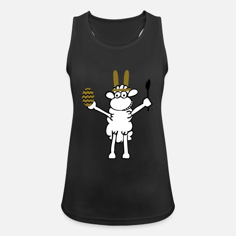 Eastersheep - Women's Breathable Tank Top - black