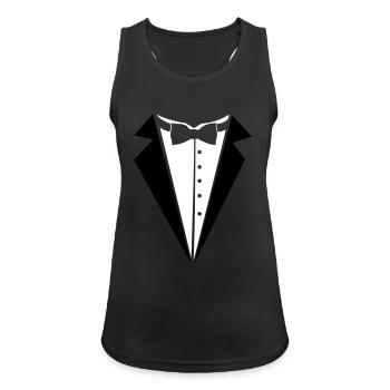 Groom - Women's Breathable Tank Top - black - Front - Zoe (177cm)