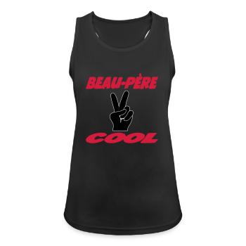 COOL Stepfather - Women's Breathable Tank Top - black - Front - Zoe (177cm)