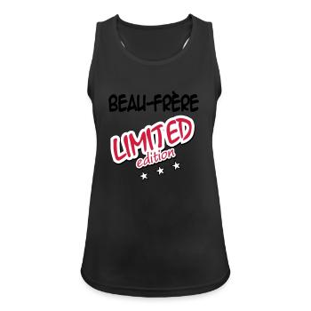 Schwager LIMITIERTE AUFLAGE - Frauen Tank Top atmungsaktiv - Schwarz - Vorne - Zoe (177cm)