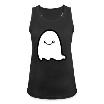 Ghost Comic - Women's Breathable Tank Top - black - Front - Zoe (177cm)