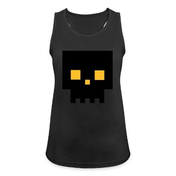Langweiler - Frauen Tank Top atmungsaktiv - Schwarz - Vorne - Zoe (177cm)