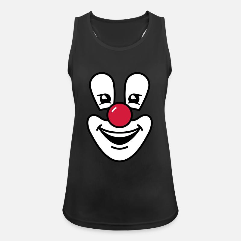 Clown - Women's Breathable Tank Top - black
