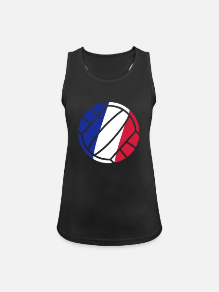 volleyball - Women's Breathable Tank Top - black