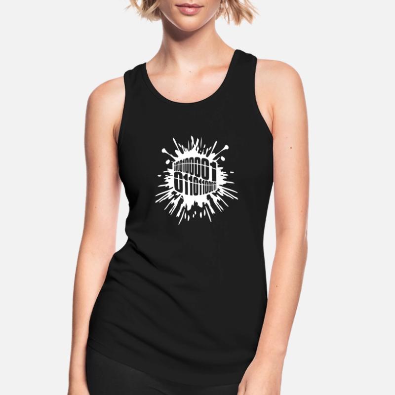 Binary Code Program Language Women's Breathable Tank Top