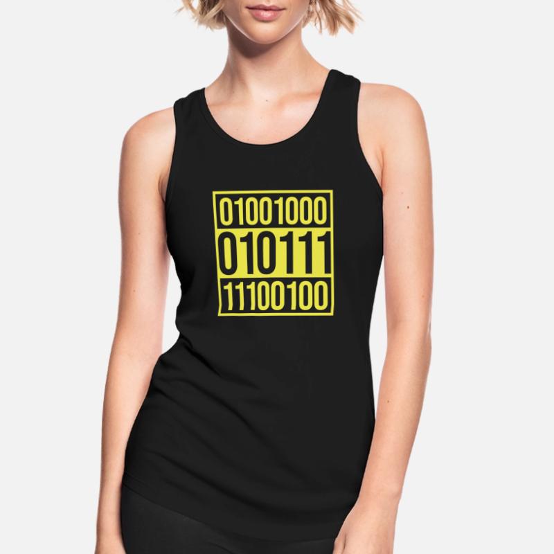 Binary Code Program Language Women's Breathable Tank Top