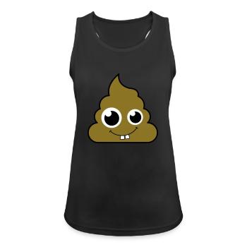 mr_aa_002 - Frauen Tank Top atmungsaktiv - Schwarz - Vorne - Zoe (177cm)