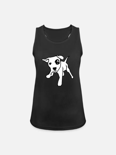 Dog - Women's Breathable Tank Top - black