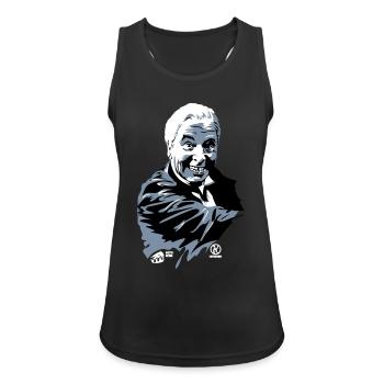 Dinner for one - Women's Breathable Tank Top - black - Front - Zoe (177cm)