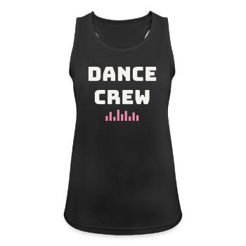 Dance Crew Dance Team Hip Hop Group Street Dance - Women's Breathable Tank Top - black - Front - Zoe (177cm)