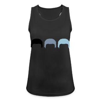 Evolution Team Grandpa's Hair - Women's Breathable Tank Top - black - Front - Zoe (177cm)