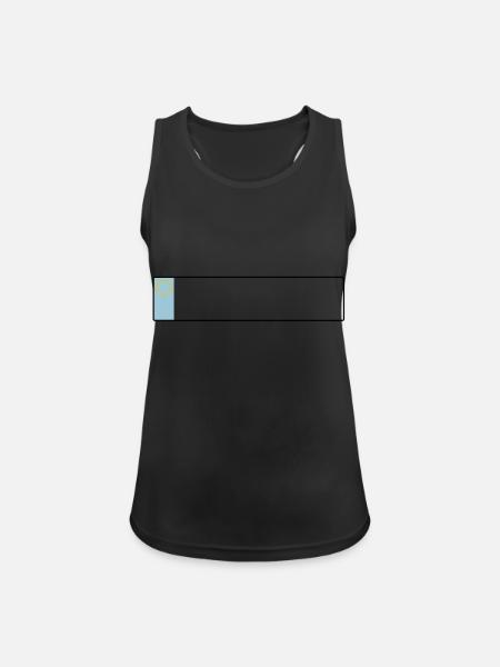 license plate europe_g1 - Women's Breathable Tank Top - black