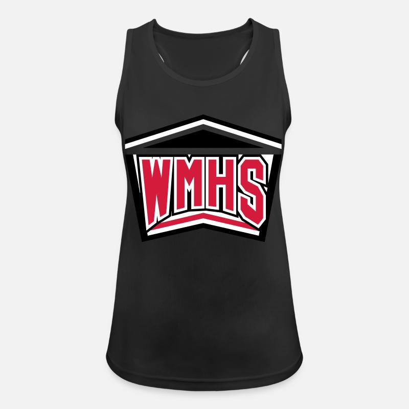 WMHS 2 - Women's Breathable Tank Top - black