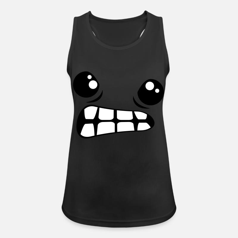 Look Evil Comic - Women's Breathable Tank Top - black