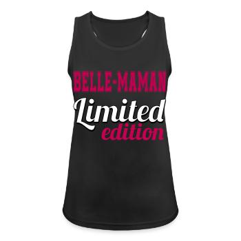BELLE MAMAN LIMITED EDITION - Débardeur respirant Femme - noir - Devant - Zoe (177cm)