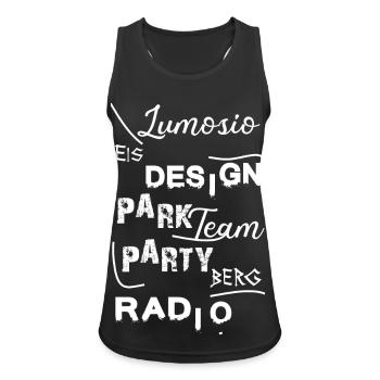 Die Antwort auf Alles - Frauen Tank Top atmungsaktiv - Schwarz - Vorne - Zoe (177cm)