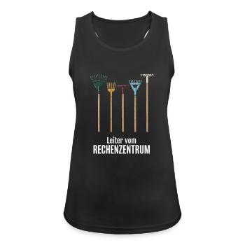 Programmierer Stundenlohn - Frauen Tank Top atmungsaktiv - Schwarz - Vorne - Zoe (177cm)