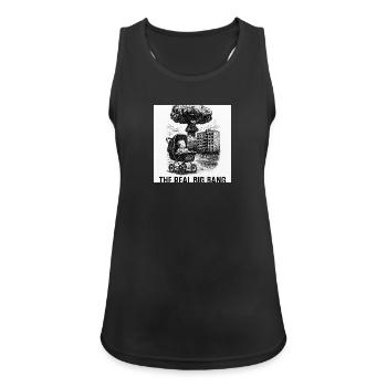 Schutzmarken - Frauen Tank Top atmungsaktiv - Schwarz - Vorne - Zoe (177cm)