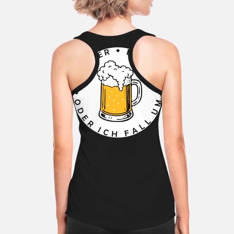 Bees here - Oder ich fall um! Women's Breathable Tank Top