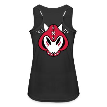 Ekushaman - Women's Breathable Tank Top - black - Back - Zoe (177cm)