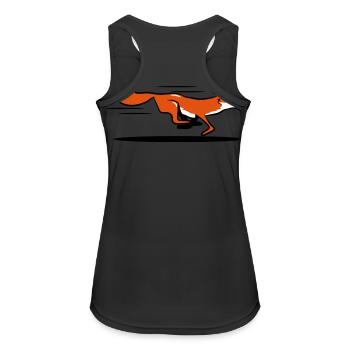 course course Fuchs - Débardeur respirant Femme - noir - Dos - Zoe (177cm)