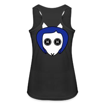 Other Ekuroeil - Women's Breathable Tank Top - black - Back - Zoe (177cm)