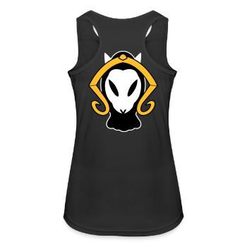 Ekuliana of the Nut - Women's Breathable Tank Top - black - Back - Zoe (177cm)
