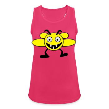 bees males - Women's Breathable Tank Top - fuchsia - Front - Zoe (177cm)