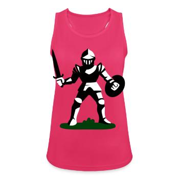 Ritter Spielzeug - Frauen Tank Top atmungsaktiv - Fuchsia - Vorne - Zoe (177cm)