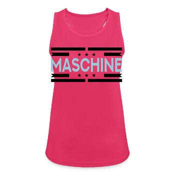Machine - Débardeur respirant Femme - fuchsia - Devant - Zoe (177cm)