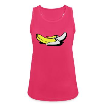 Nacked Banana | Nackte Banane - Women's Breathable Tank Top - fuchsia - Front - Zoe (177cm)