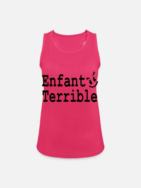enfant terrible - Frauen Tank Top atmungsaktiv - Fuchsia