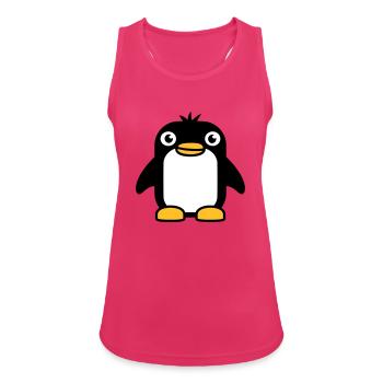 Pingouin a l’air mignon bébé enfant petit mignon doux - Débardeur respirant Femme - fuchsia - Devant - Zoe (177cm)
