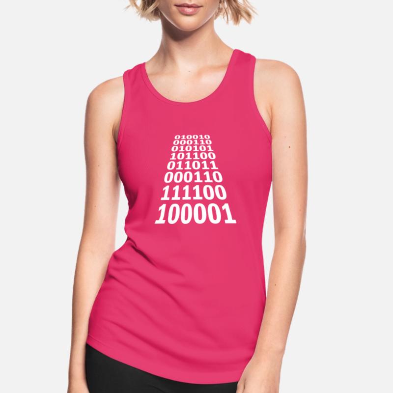 Binary Code Program Language Women's Breathable Tank Top