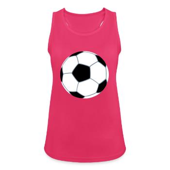 Football - Débardeur respirant Femme - fuchsia - Devant - Zoe (177cm)